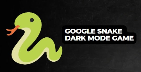 How to Enable Google Snake Game Dark Mode
